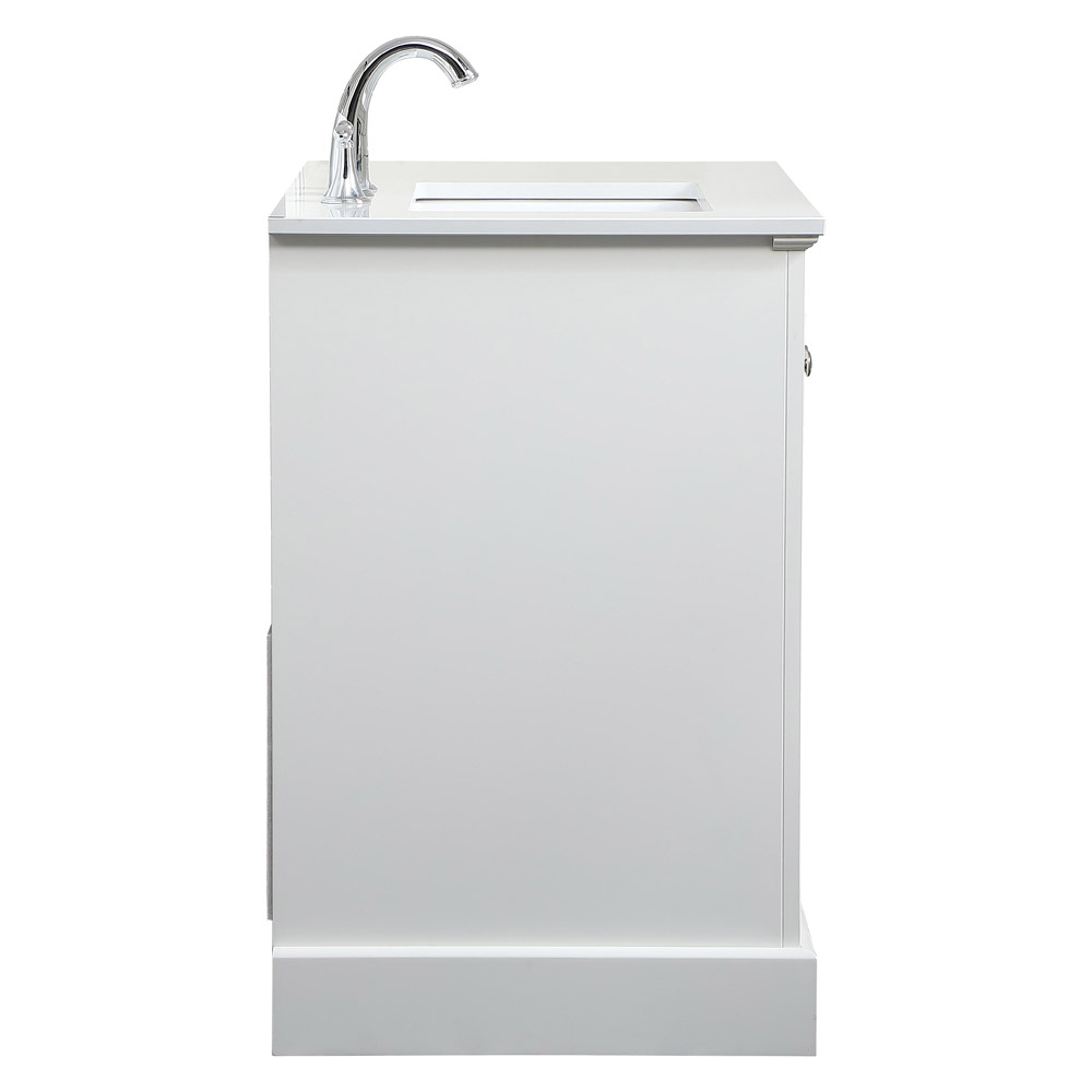 Elegant Bathroom Vanity - White (VF15536WH)