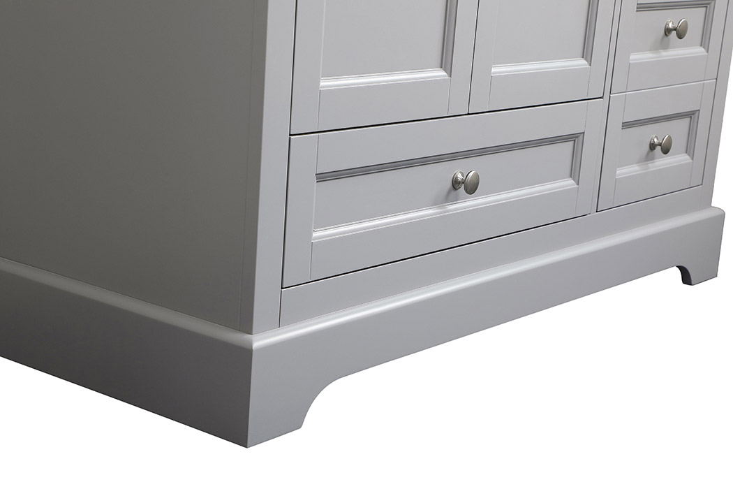 Elegant Bathroom Vanity - Gray (VF15542GR-BS)