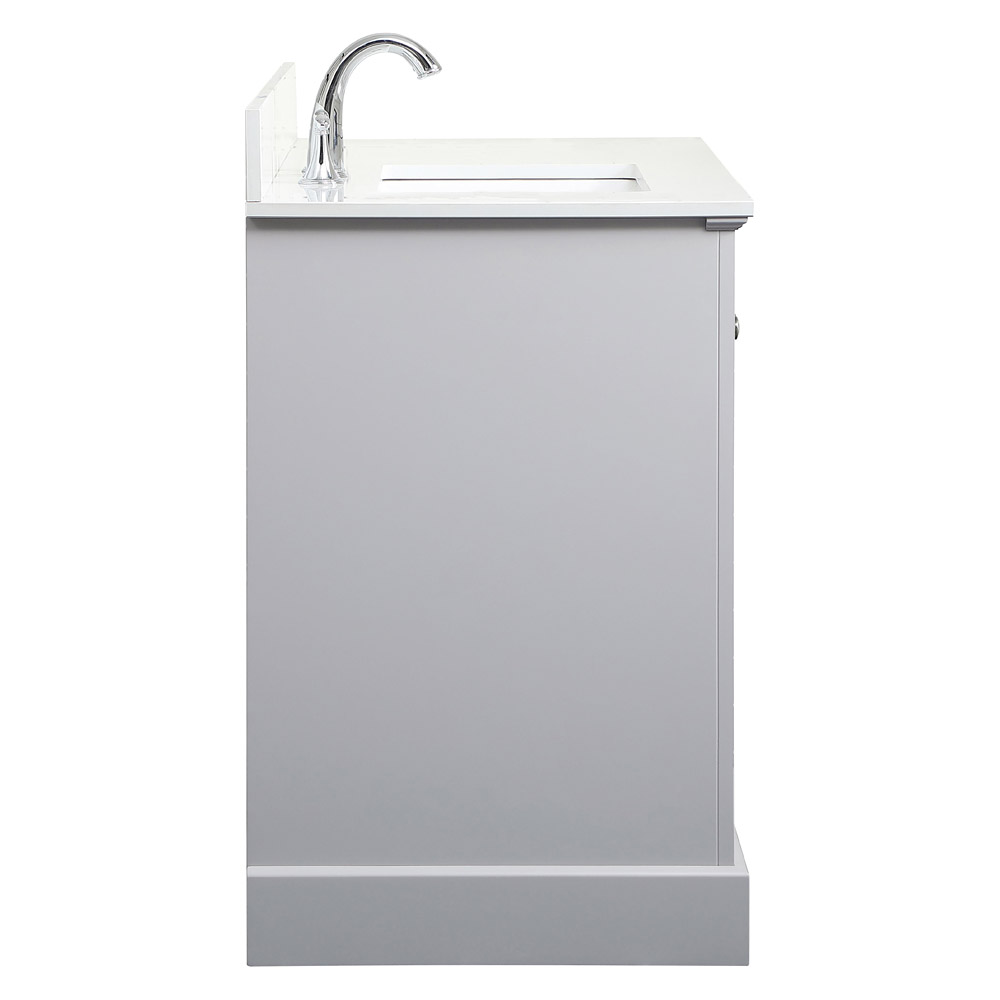 Elegant Bathroom Vanity - Gray (VF15542GR-BS)