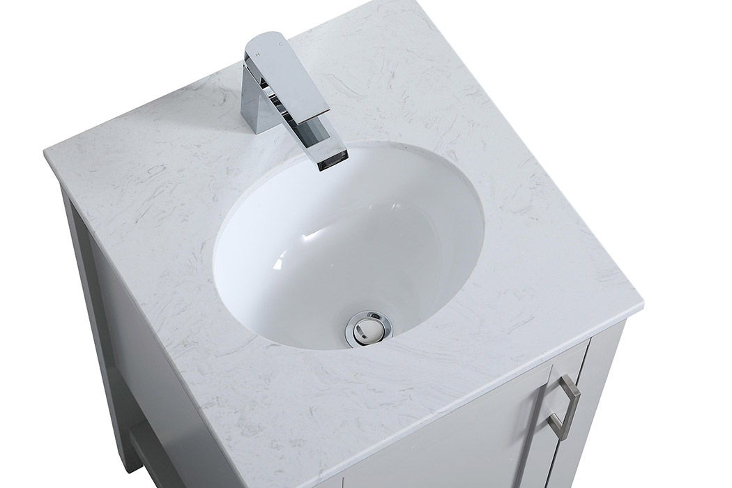 Elegant Bathroom Vanity - Gray (VF16018GR)