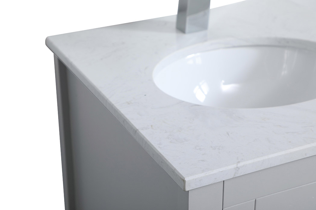 Elegant Bathroom Vanity - Gray (VF16018GR)