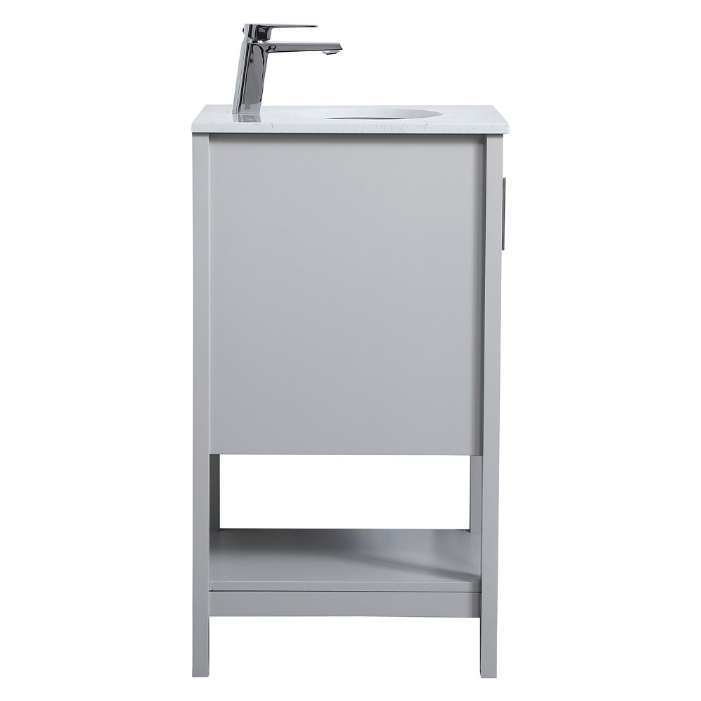 Elegant Bathroom Vanity - Gray (VF16018GR)