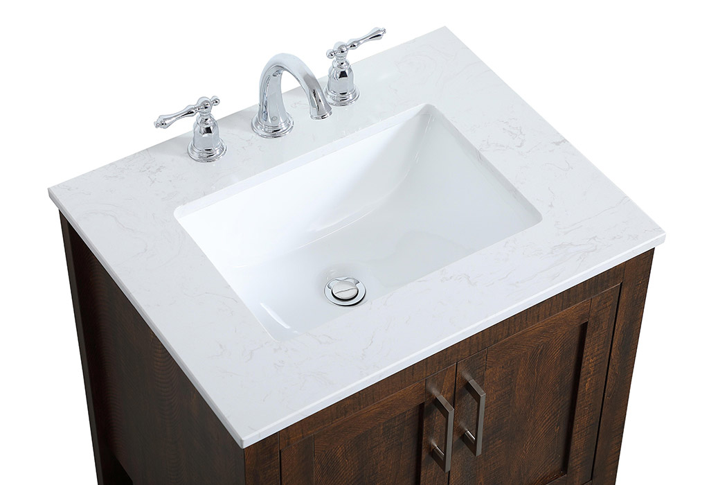 Elegant Bathroom Vanity - Espresso (VF16024EX)