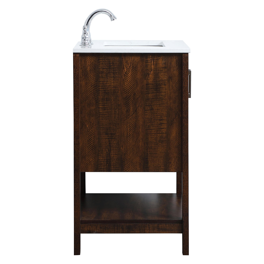 Elegant Bathroom Vanity - Espresso (VF16024EX)