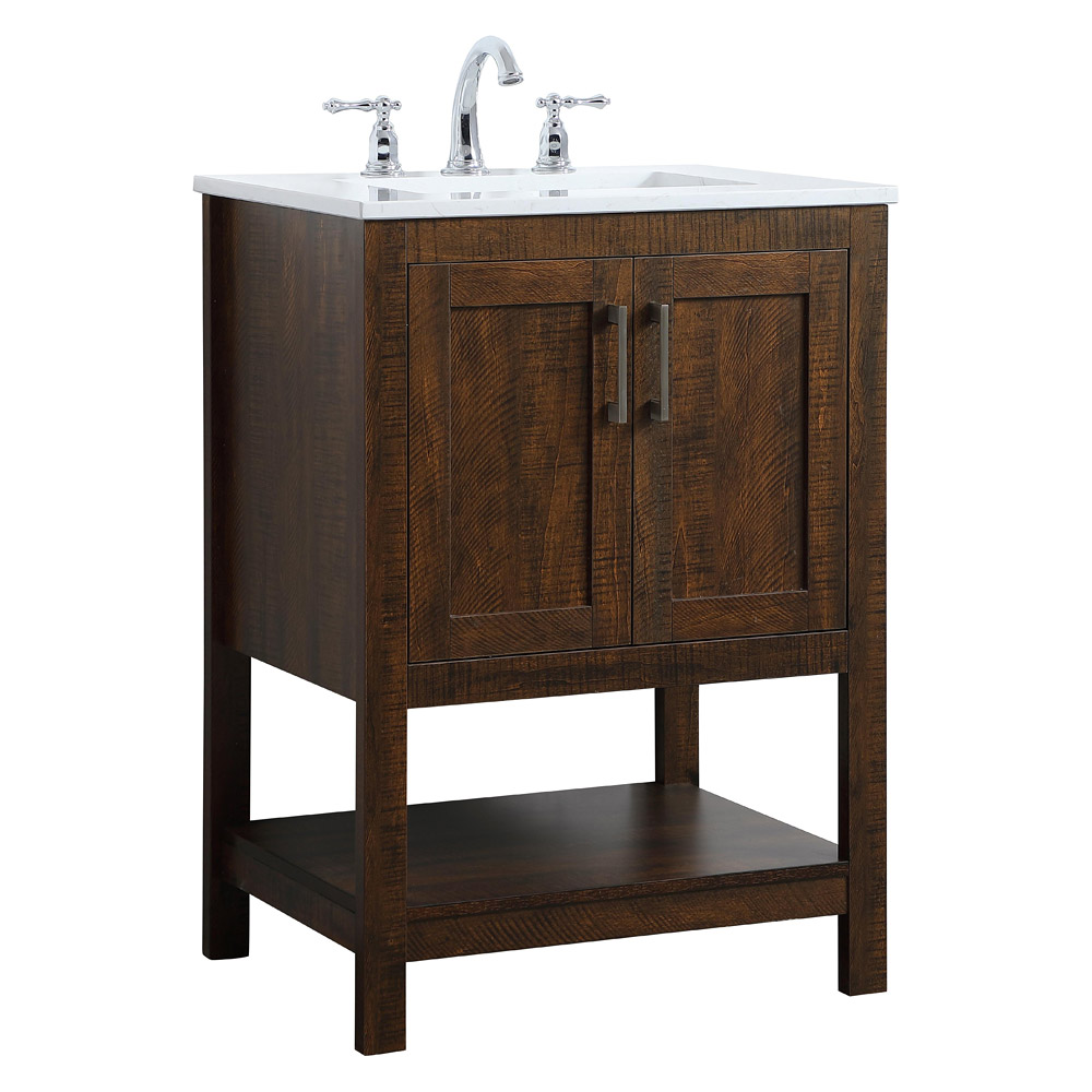 Elegant Bathroom Vanity - Espresso (VF16024EX)