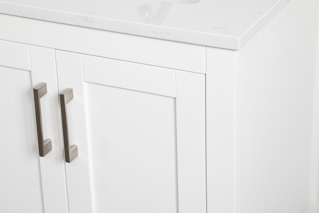 Elegant Bathroom Vanity - White (VF16024WH)