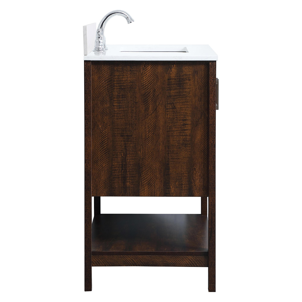 Elegant Bathroom Vanity - Espresso (VF16030EX-BS)