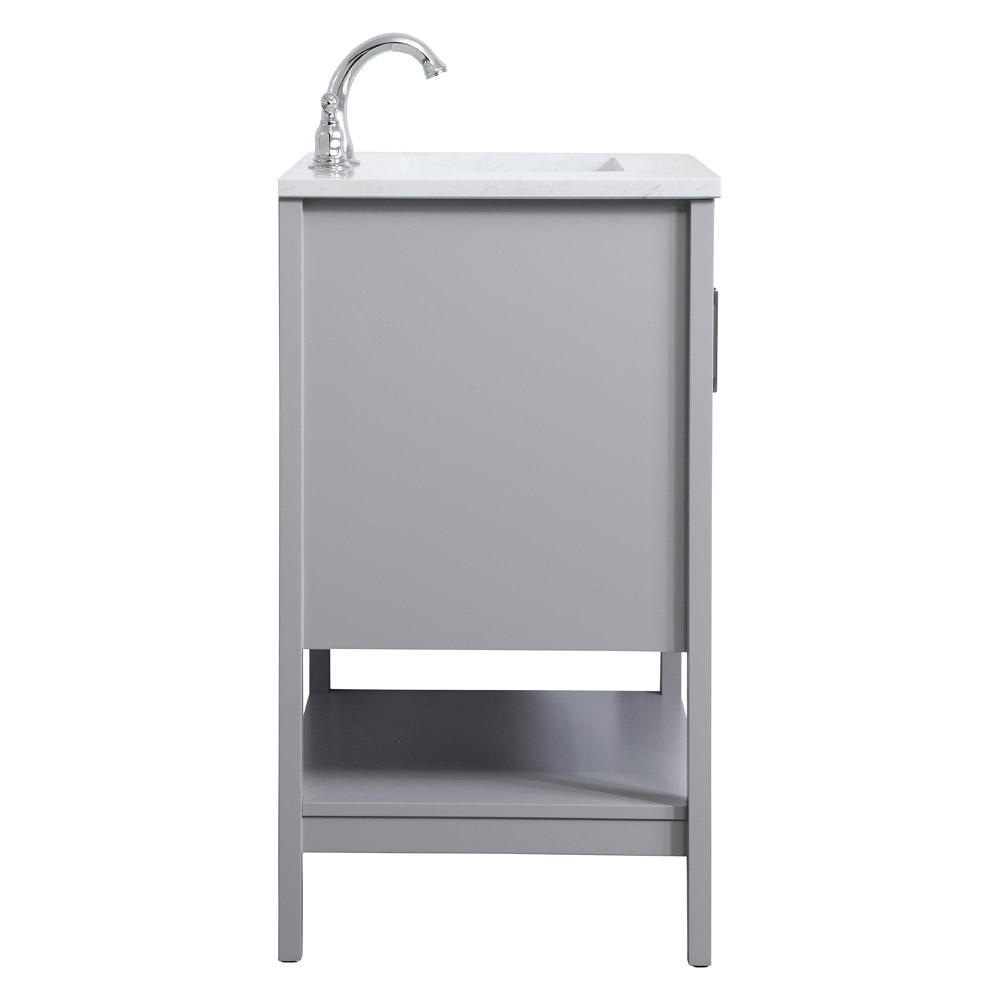 Elegant Bathroom Vanity - Gray (VF16030GR)