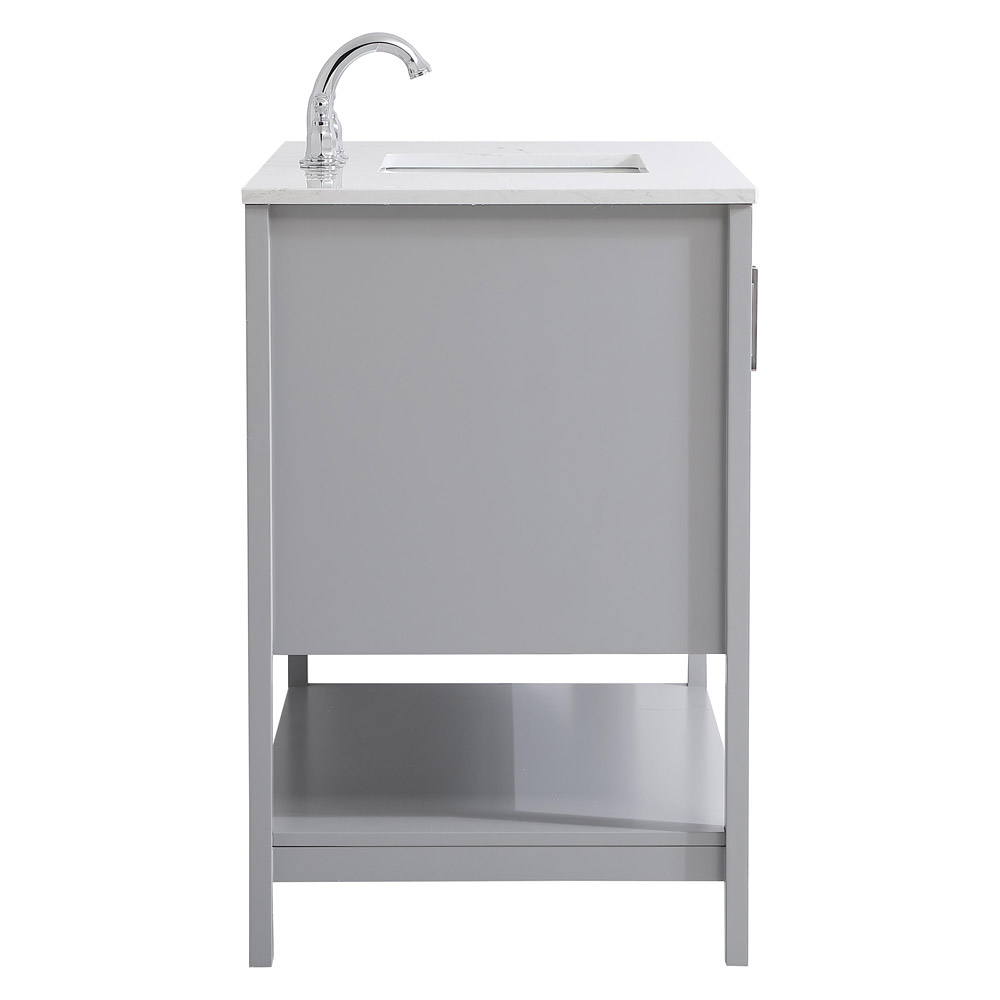 Elegant Bathroom Vanity - Gray (VF16042GR)