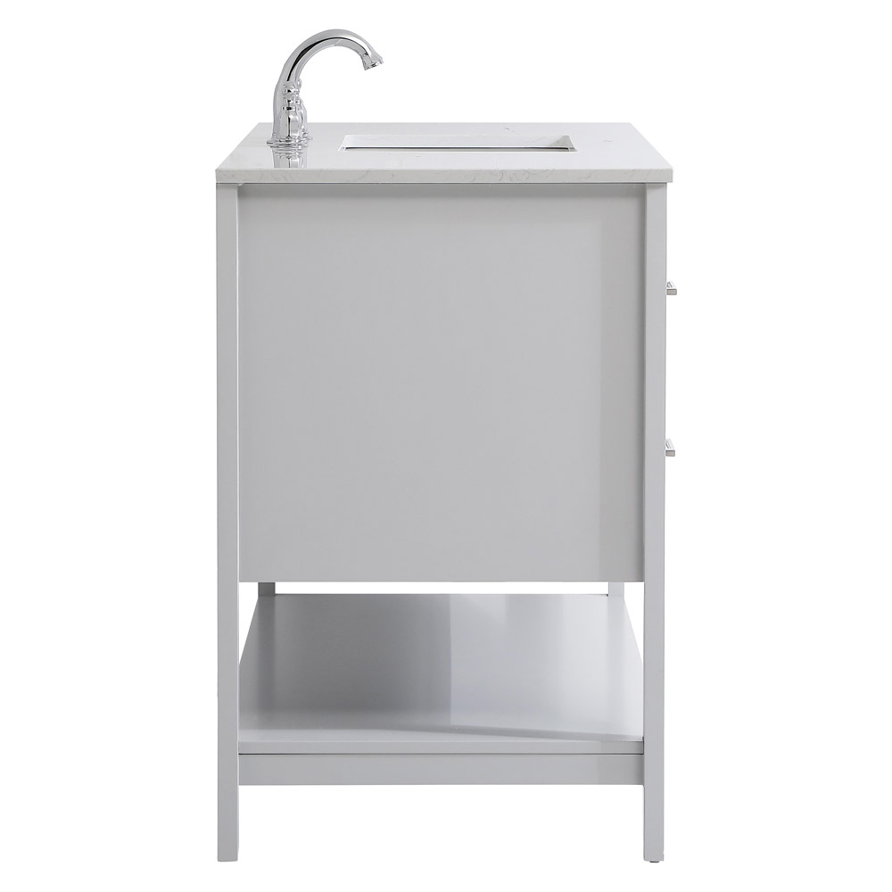 Elegant Bathroom Vanity - Gray (VF16048GR)