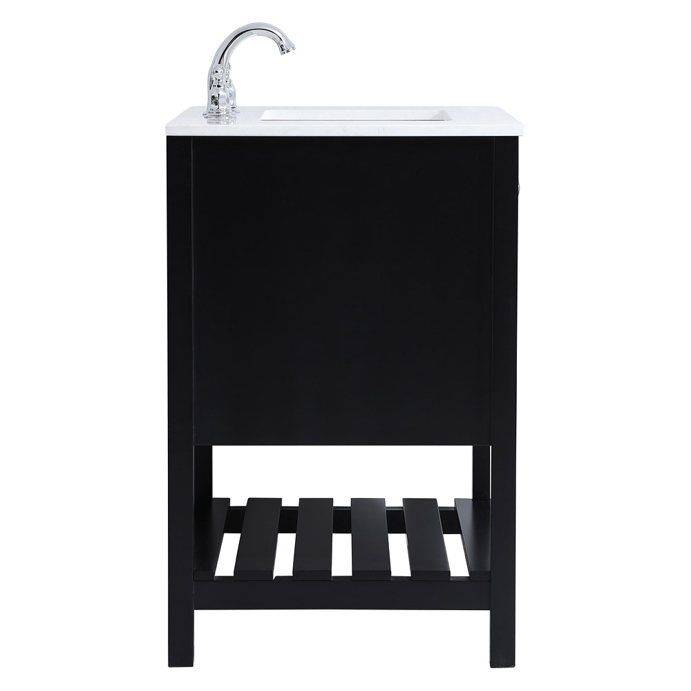 Elegant Bathroom Vanity - Black (VF16430BK)