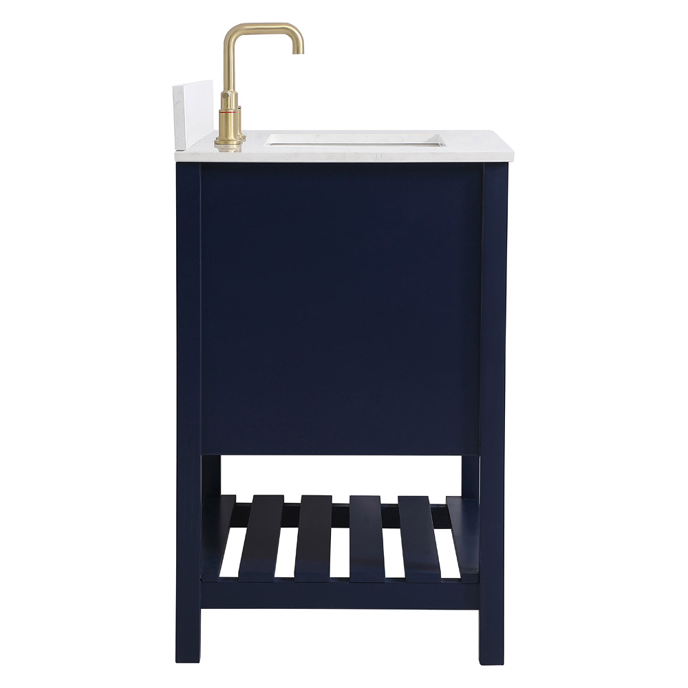 Elegant Bathroom Vanity - Blue (VF16430BL-BS)