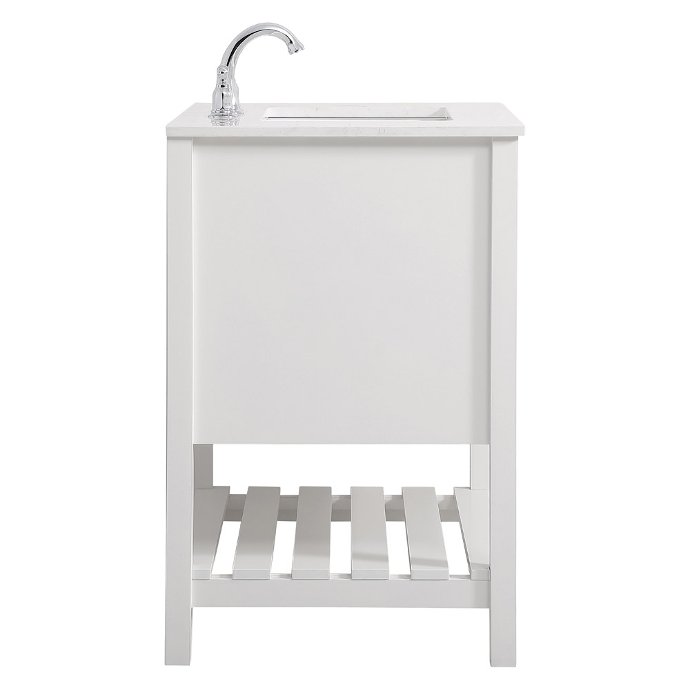 Elegant Bathroom Vanity - White (VF16430WH)