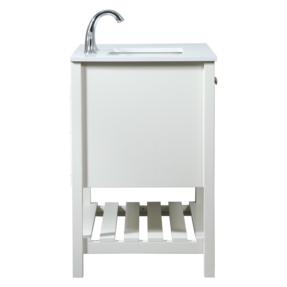 Elegant Bathroom Vanity - White (VF16432WH)