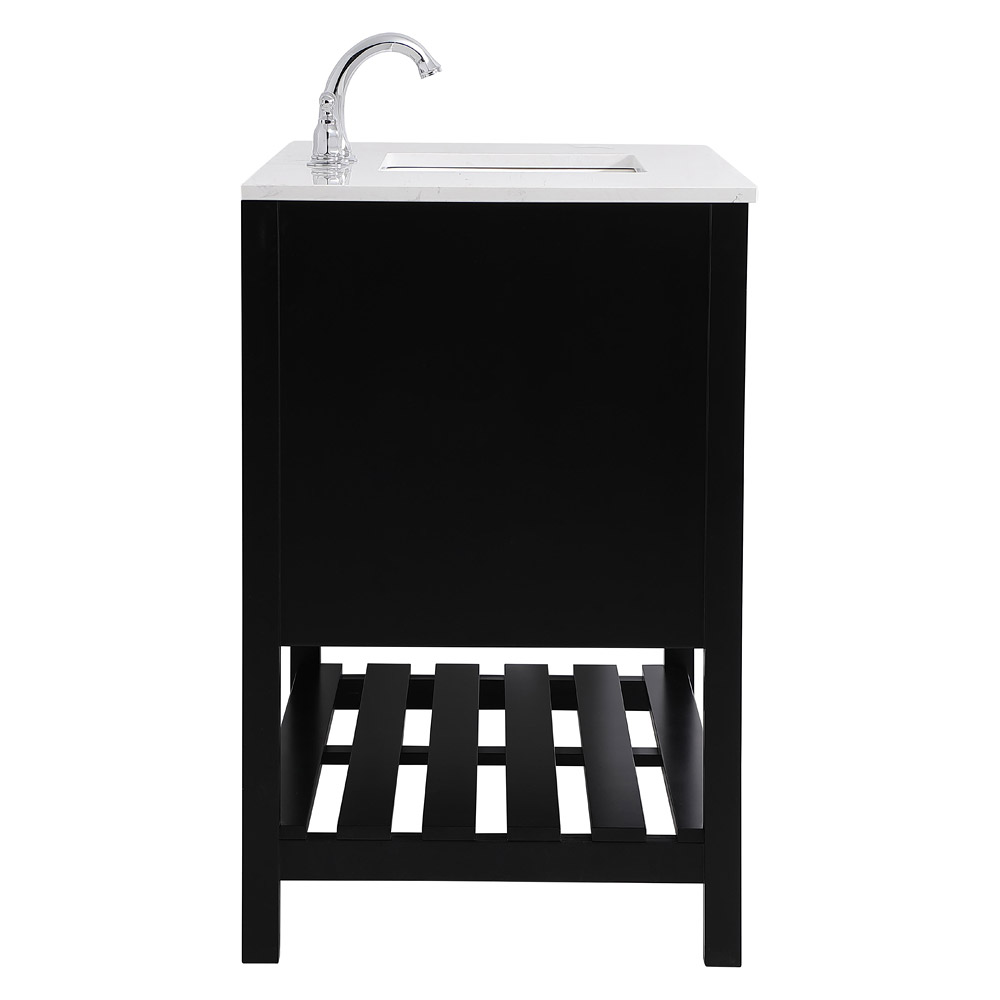 Elegant Bathroom Vanity - Black (VF16442BK)