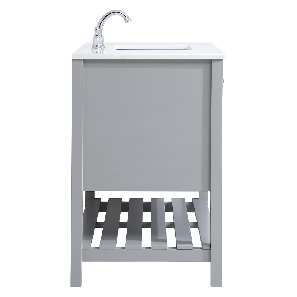 Elegant Bathroom Vanity - Gray (VF16442GR)