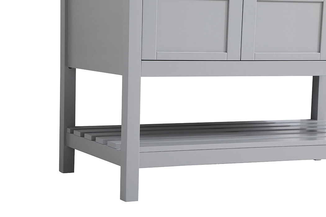 Elegant Bathroom Vanity - Gray (VF16442GR-BS)