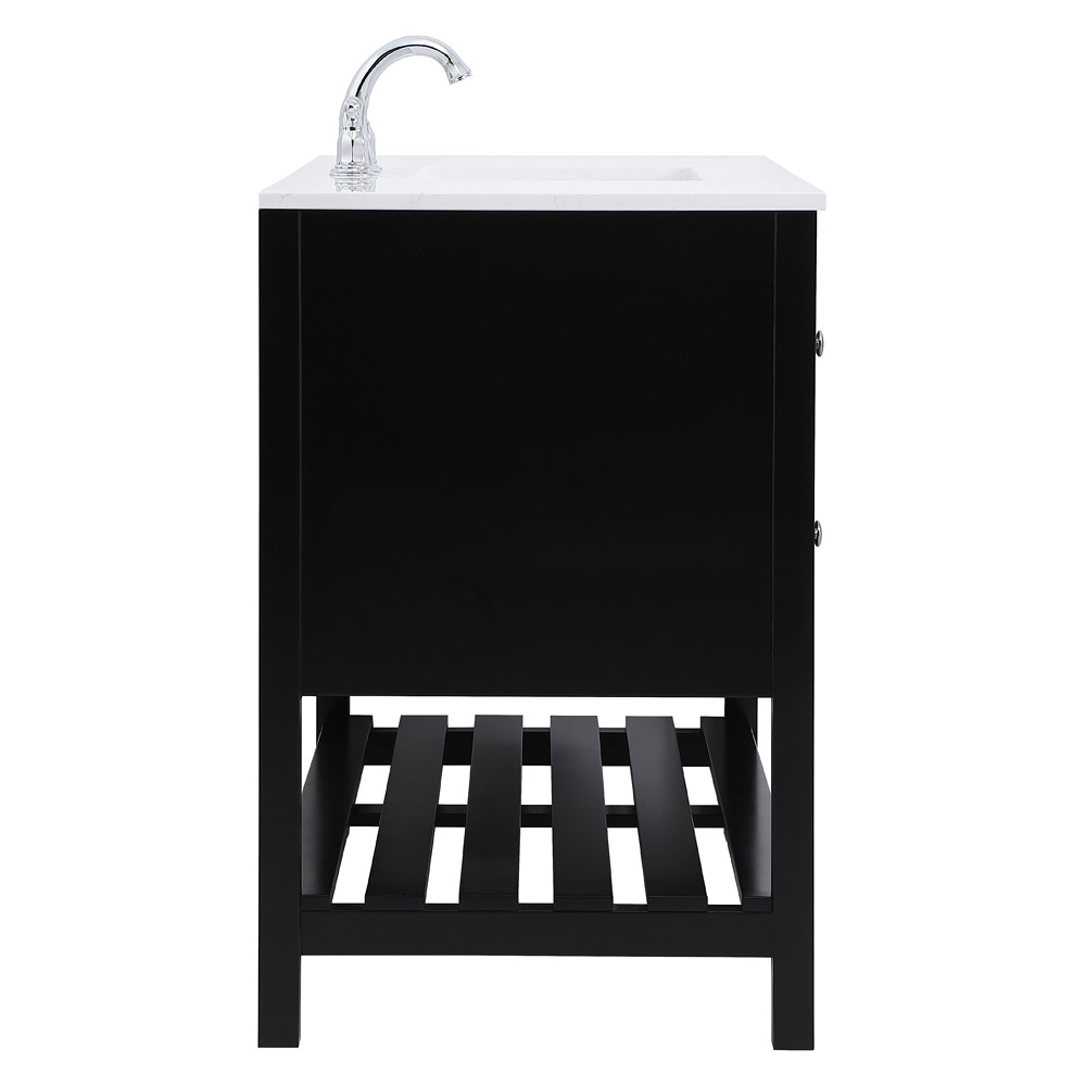 Elegant Bathroom Vanity - Black (VF16448BK)