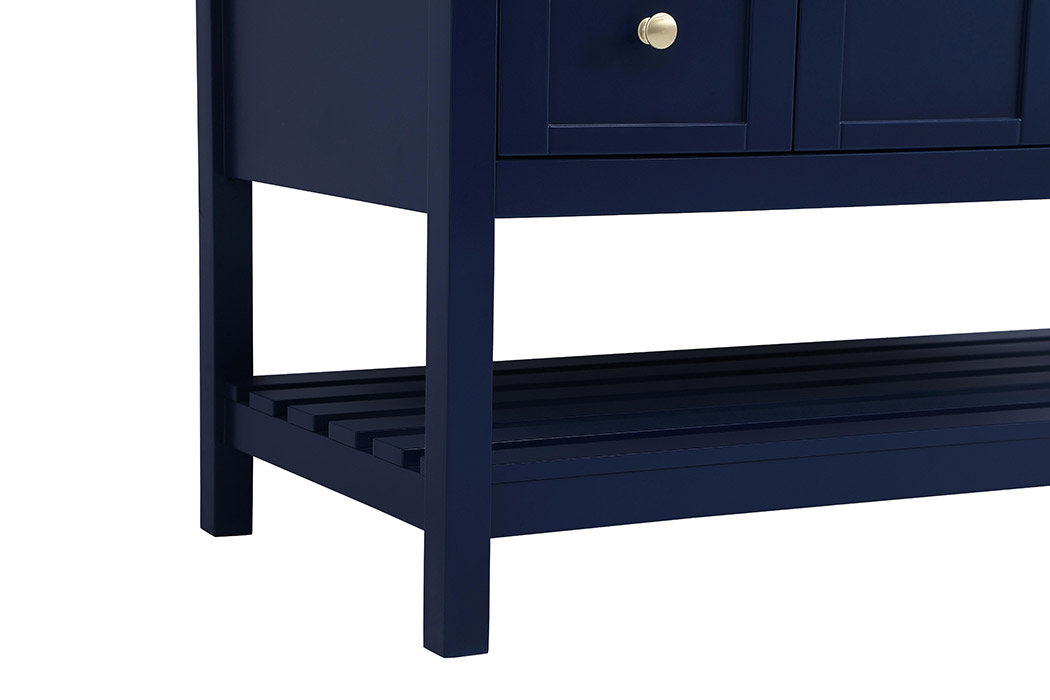 Elegant Bathroom Vanity - Blue (VF16448BL)