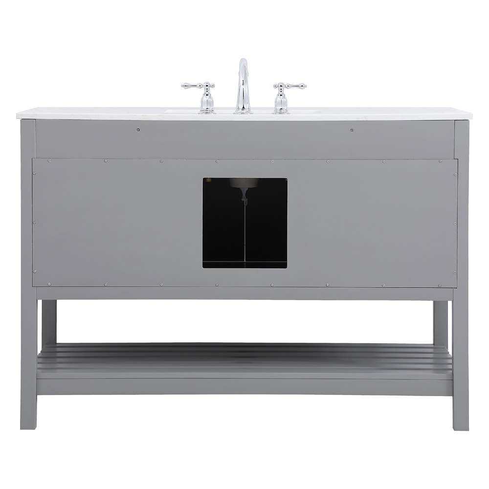 Elegant Bathroom Vanity - Gray (VF16448GR)