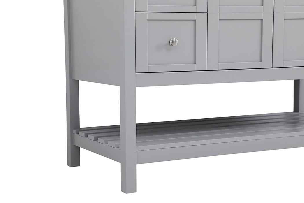 Elegant Bathroom Vanity - Gray (VF16448GR-BS)