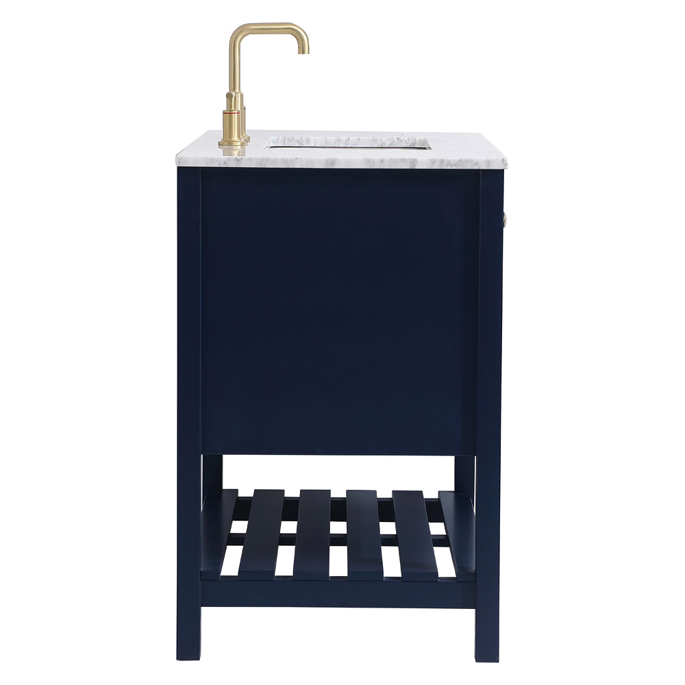 Elegant Bathroom Vanity - Blue, L 36" (VF16536BL)