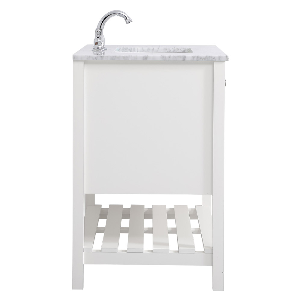 Elegant Bathroom Vanity - White, L 36" (VF16536WH)