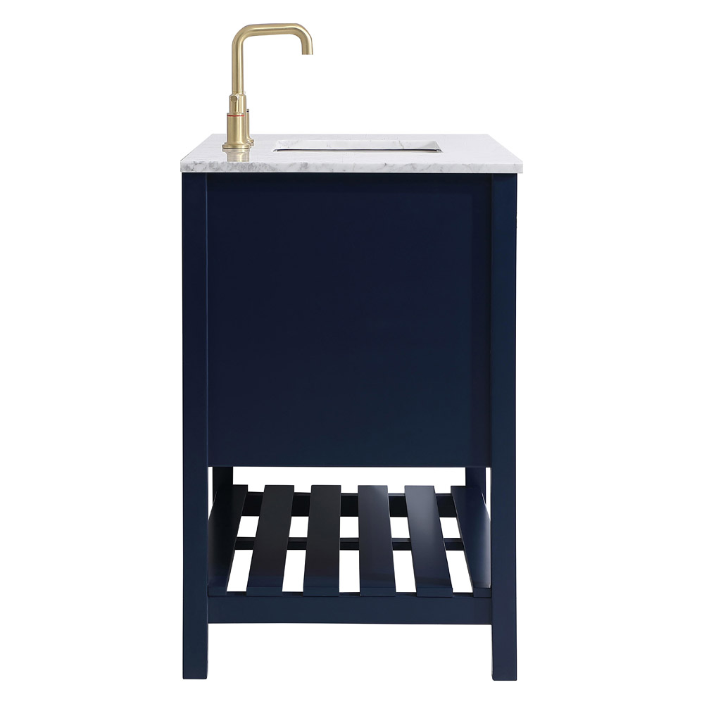 Elegant Bathroom Vanity - Blue, L 42" (VF16542BL)