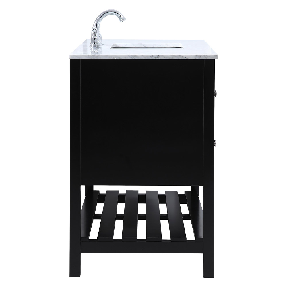 Elegant Bathroom Vanity - Black (VF16548BK)