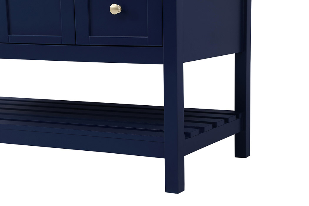 Elegant Bathroom Vanity - Blue (VF16548BL)