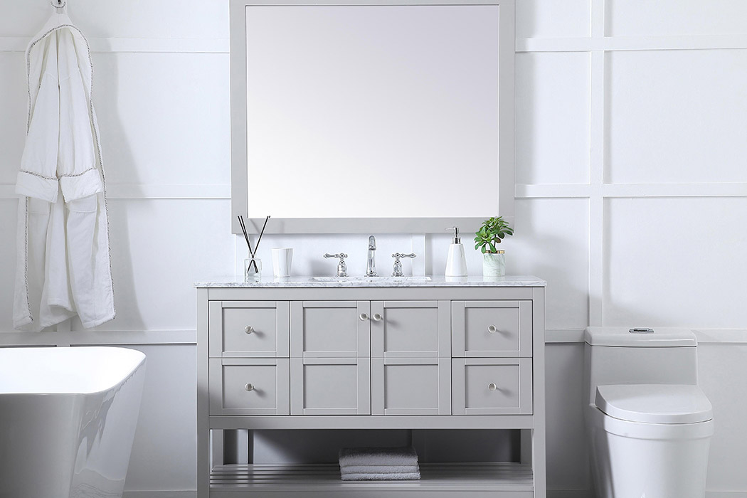 Elegant Bathroom Vanity - Gray (VF16548GR)