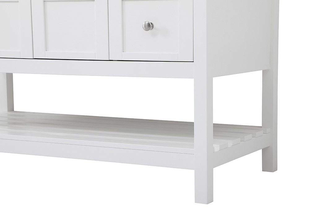 Elegant Bathroom Vanity - White (VF16548WH)