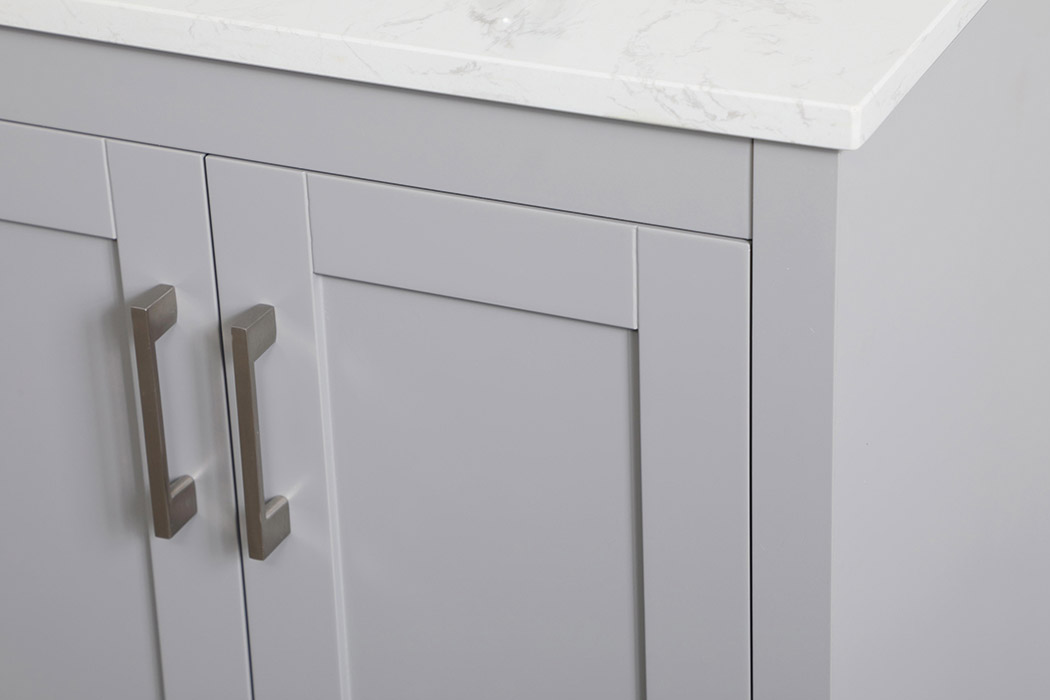 Elegant Bathroom Vanity - Gray (VF17024GR)