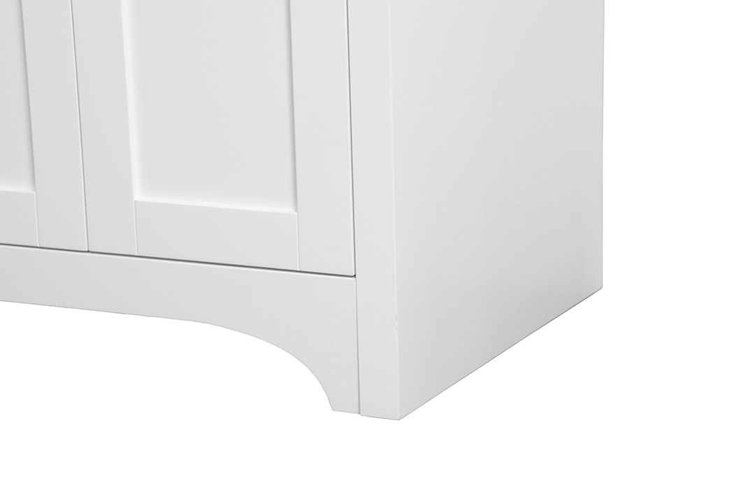 Elegant Bathroom Vanity - White (VF17024WH)