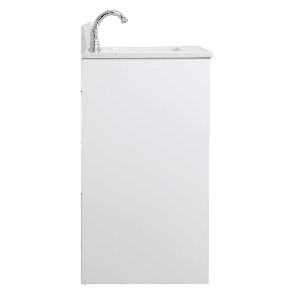 Elegant Bathroom Vanity - White (VF17024WH)