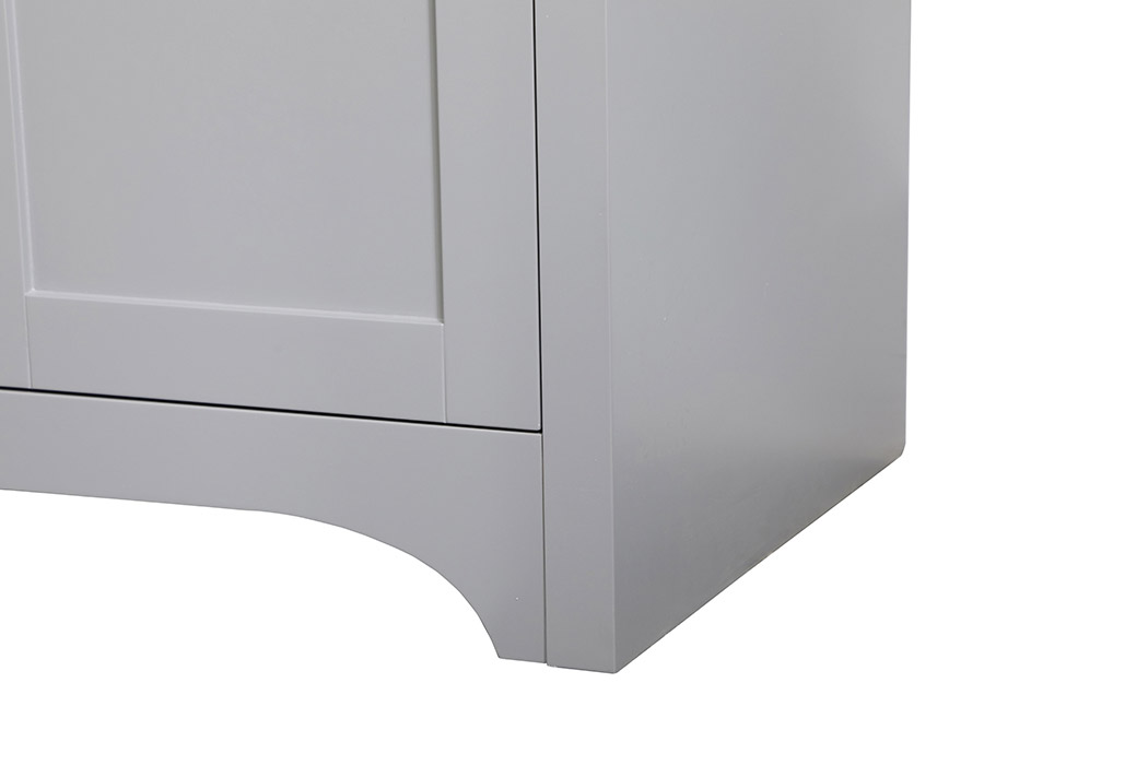 Elegant Bathroom Vanity - Gray (VF17030GR-BS)