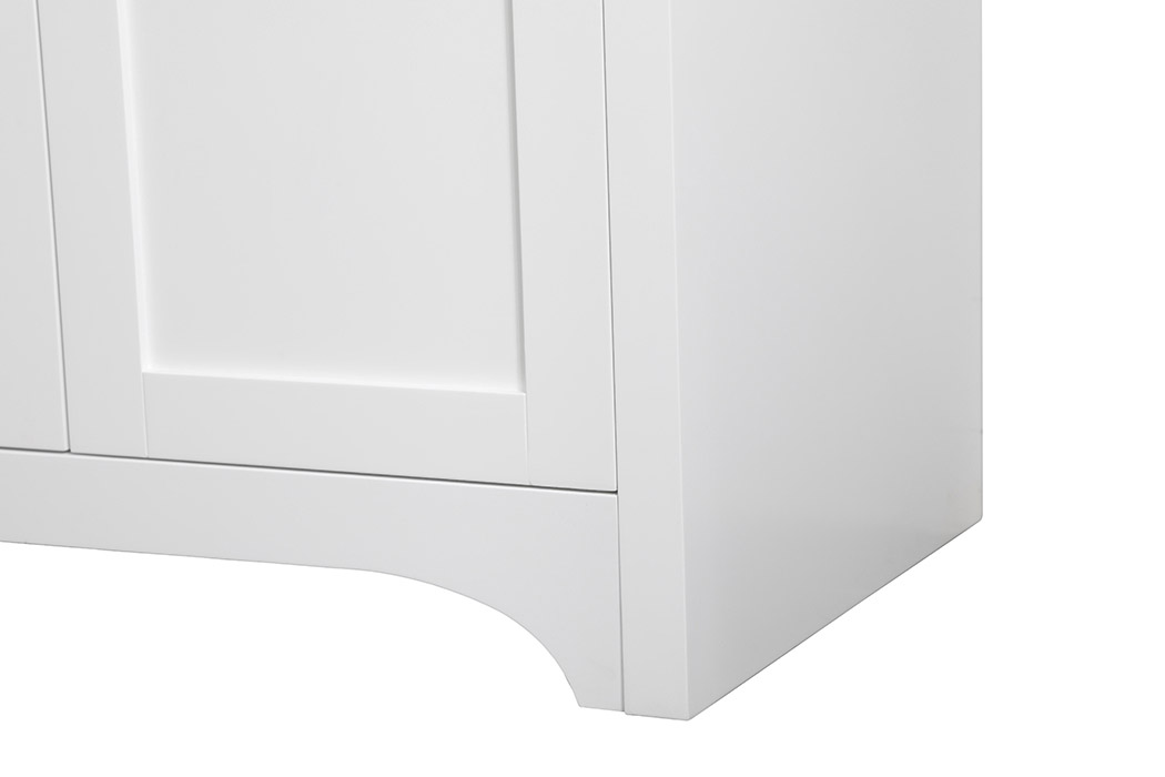 Elegant Bathroom Vanity - White (VF17030WH-BS)