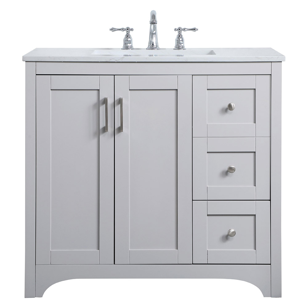 Elegant - Bathroom Vanity (PNT-VF17036)