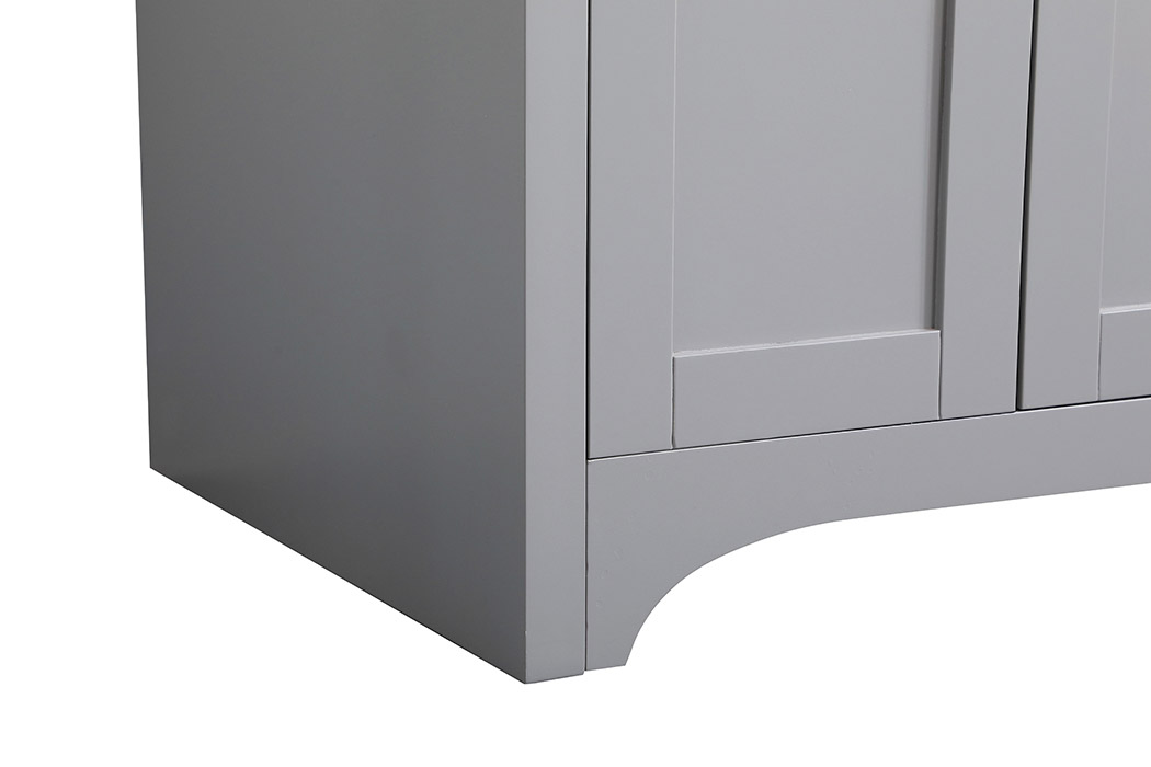 Elegant Bathroom Vanity - Gray (VF17036GR)