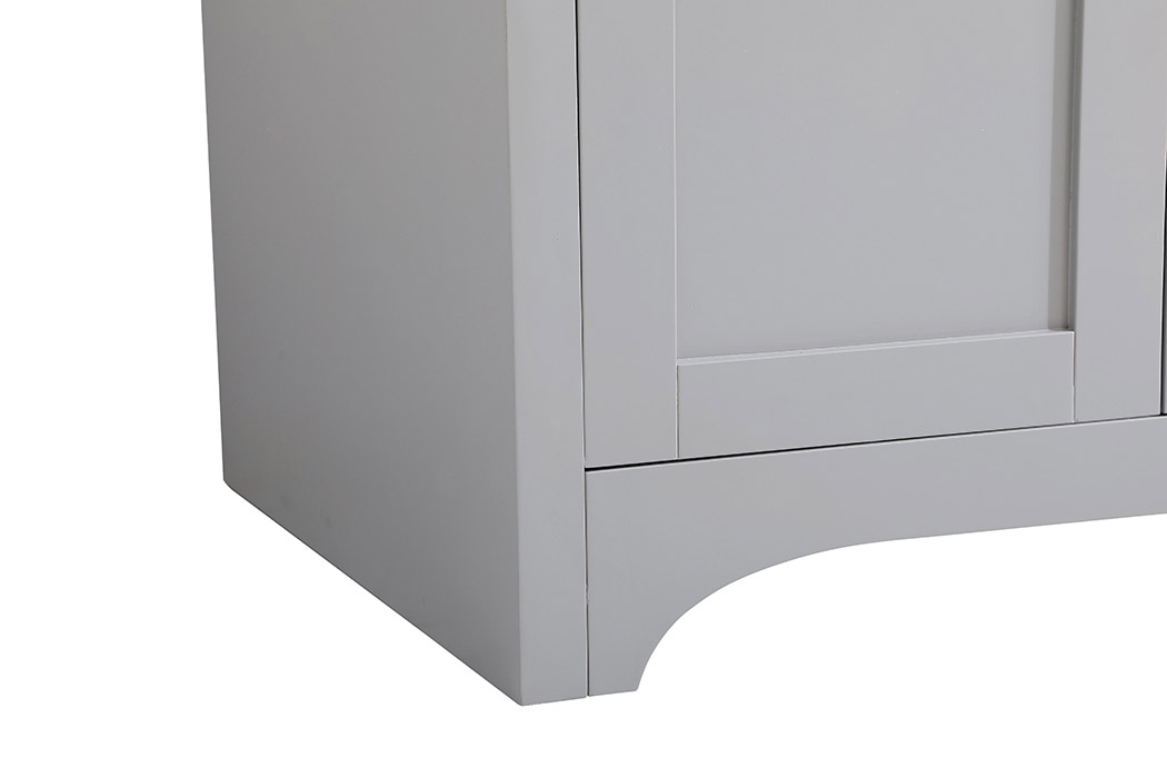 Elegant Bathroom Vanity - Gray (VF17042GR-BS)