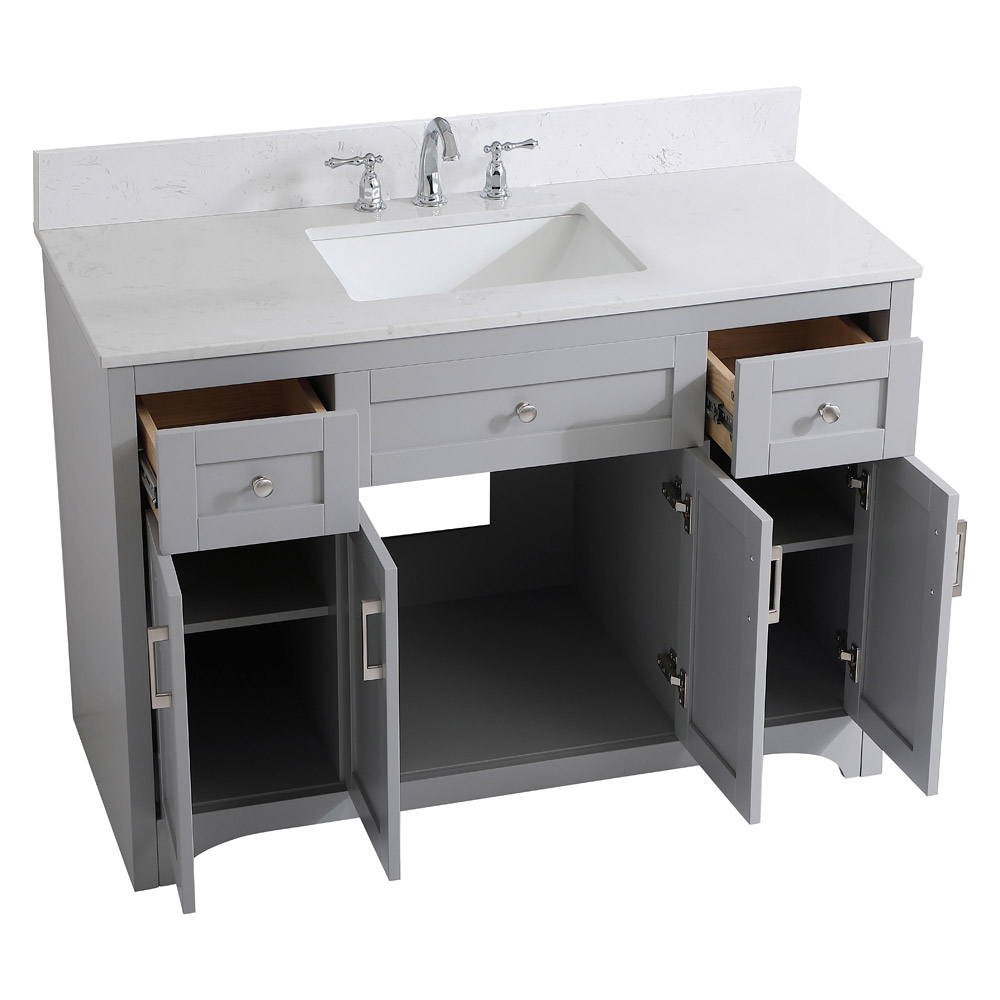 Elegant - Bathroom Vanity (PNT-VF17048)