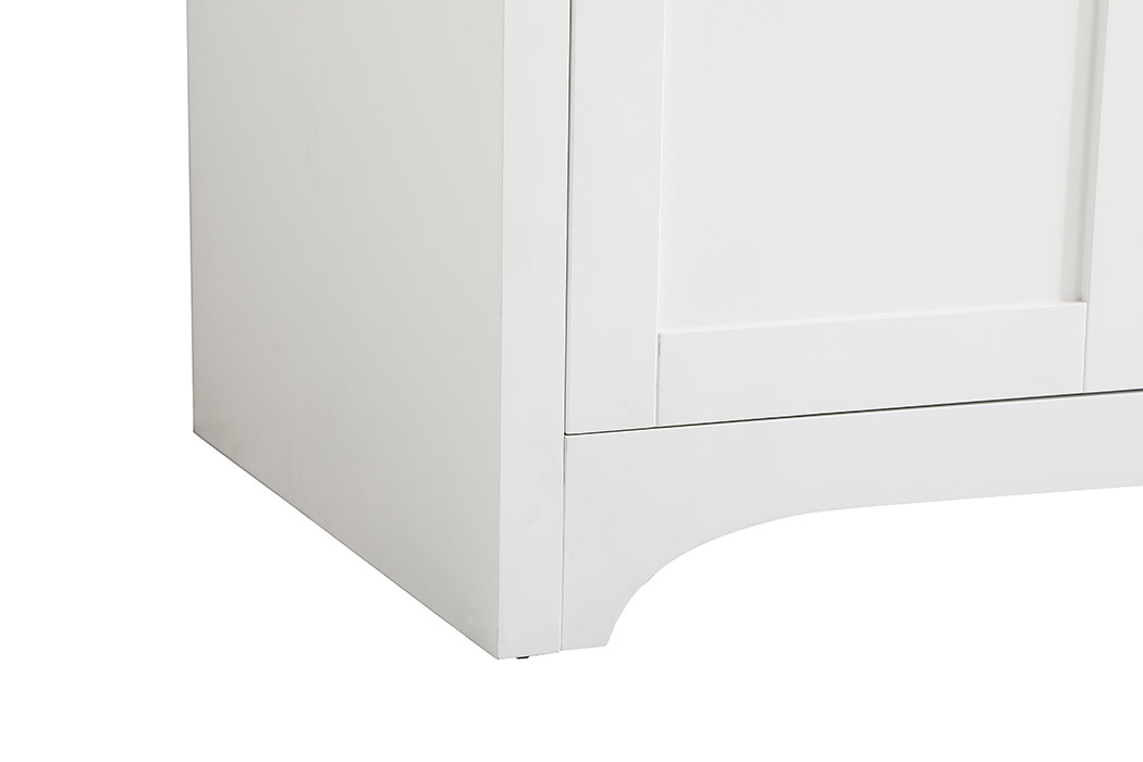 Elegant Bathroom Vanity - White (VF17060DWH)