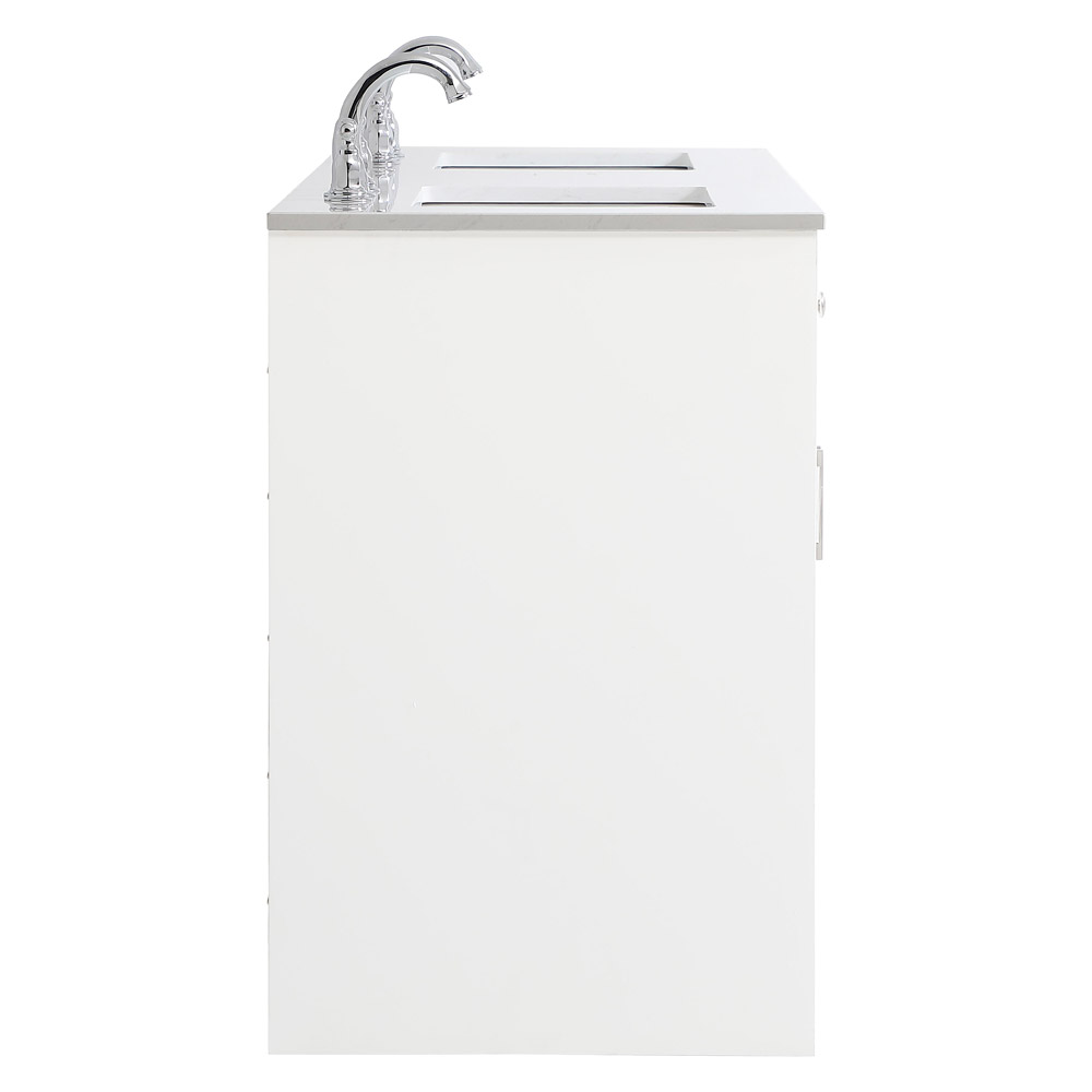 Elegant Bathroom Vanity - White (VF17060DWH)