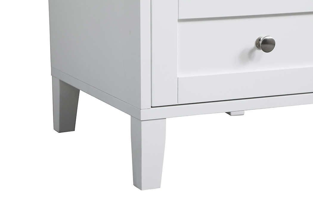 Elegant Bathroom Vanity - White (VF18018WH)