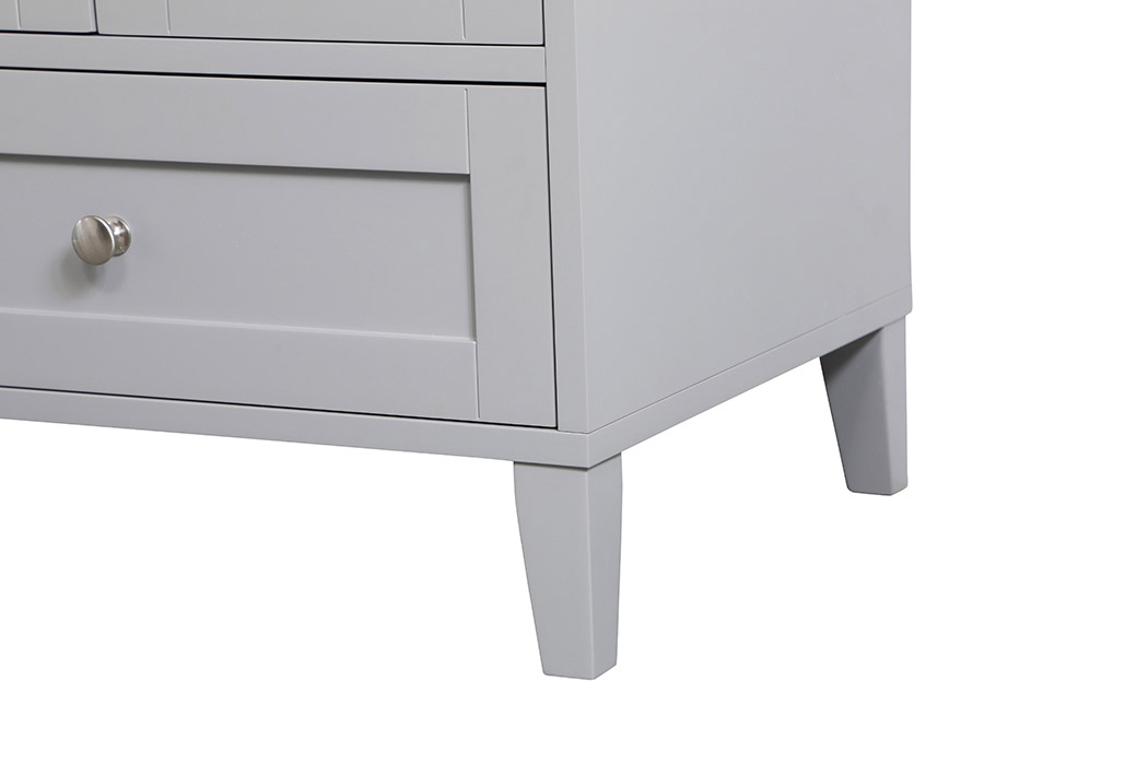 Elegant Bathroom Vanity - Gray (VF18024GR)