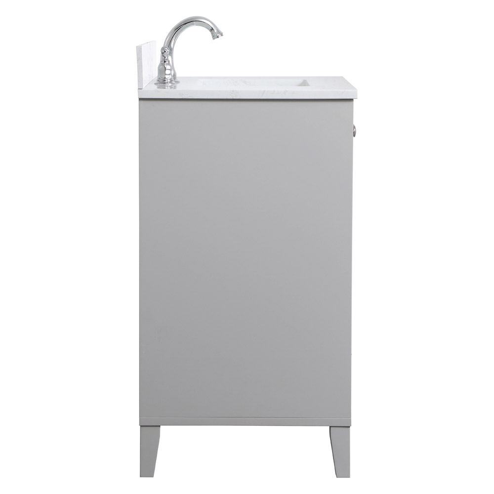 Elegant Bathroom Vanity - Gray (VF18030GR-BS)