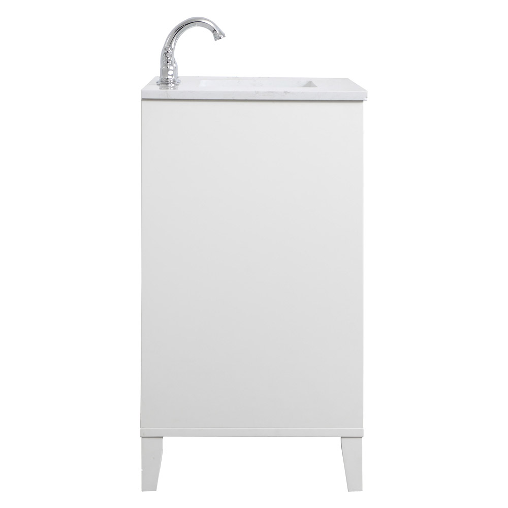 Elegant Bathroom Vanity - White (VF18030WH)