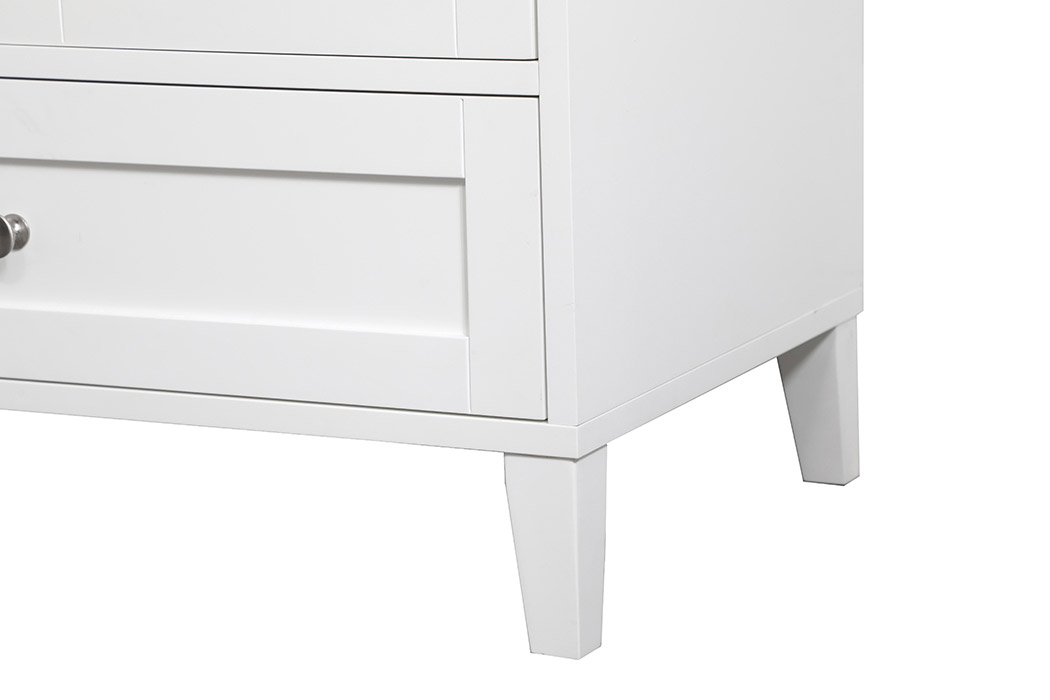 Elegant Bathroom Vanity - White (VF18030WH-BS)