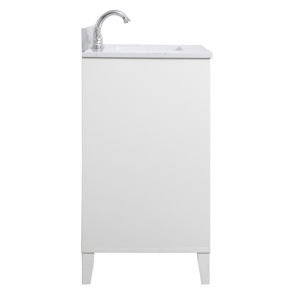 Elegant Bathroom Vanity - White (VF18030WH-BS)