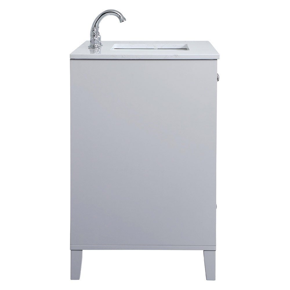 Elegant Bathroom Vanity - Gray (VF18036GR)